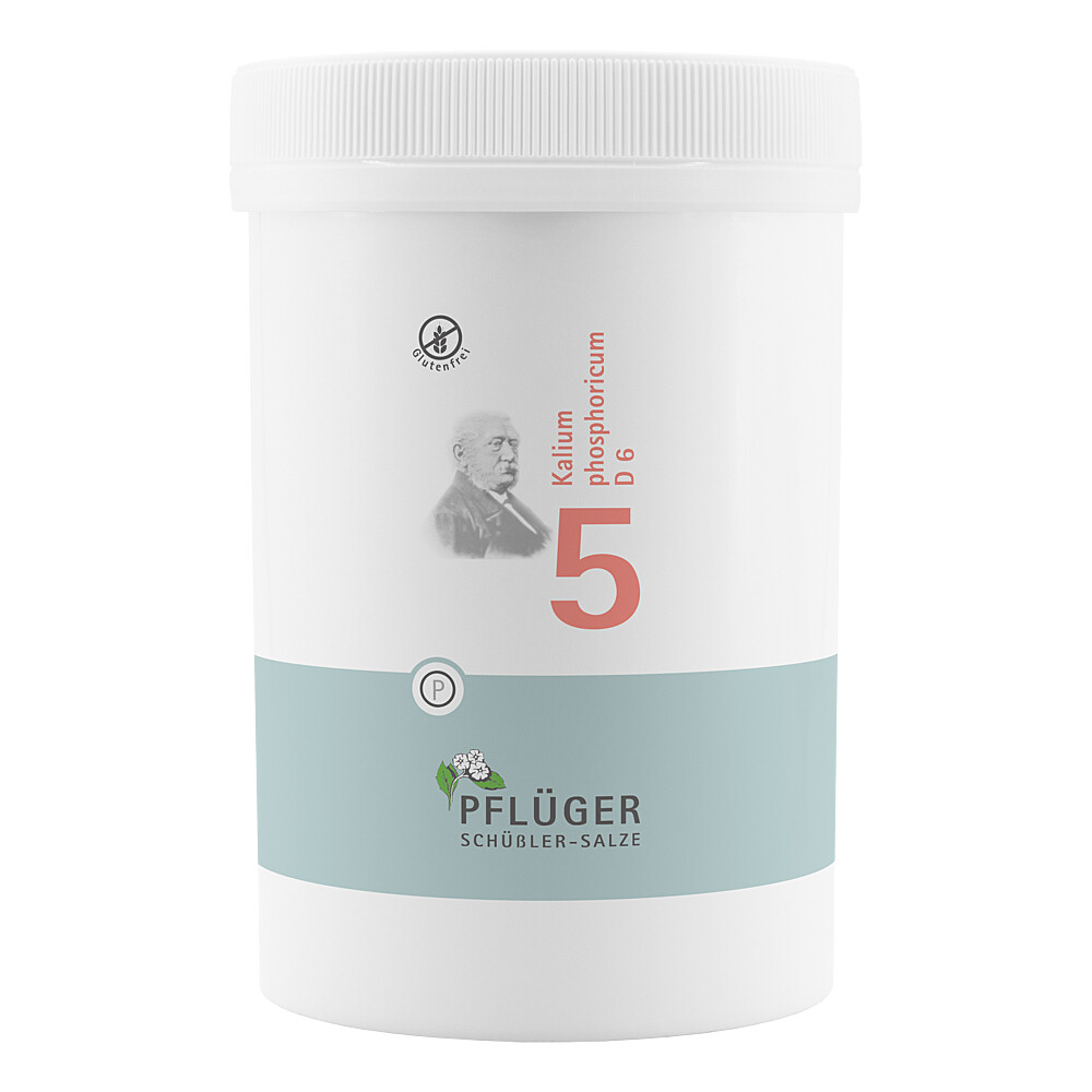 BIOCHEMIE Pflüger 5 Kalium phosphoricum D 6 Tabl. Abbildung für BIOCHEMIE Pflüger 5 Kalium phosphoricum D 6 Tabl.
