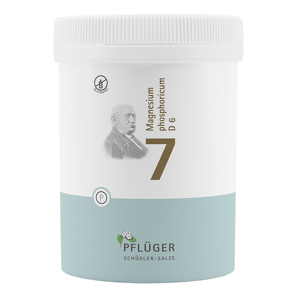BIOCHEMIE Pflüger 7 Magnesium phosphoricum D 6 Tab Abbildung für BIOCHEMIE Pflüger 7 Magnesium phosphoricum D 6 Tab
