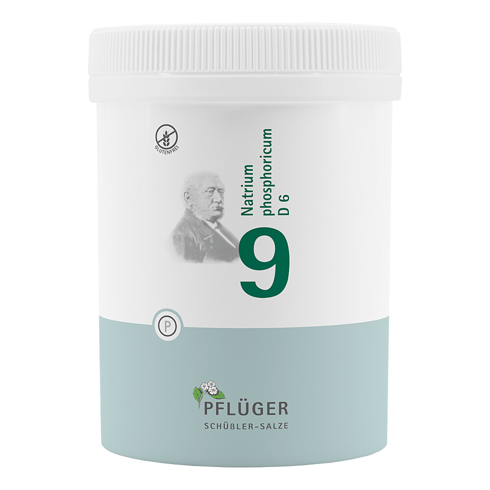 BIOCHEMIE Pflüger 9 Natrium phosphoricum D 6 Tabl. Abbildung für BIOCHEMIE Pflüger 9 Natrium phosphoricum D 6 Tabl.