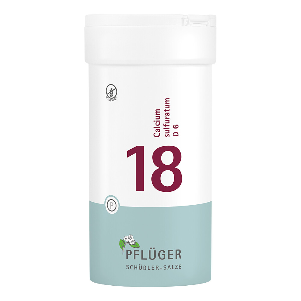 BIOCHEMIE Pflüger 18 Calcium sulfuratum D 6 Tabl. Abbildung für BIOCHEMIE Pflüger 18 Calcium sulfuratum D 6 Tabl.
