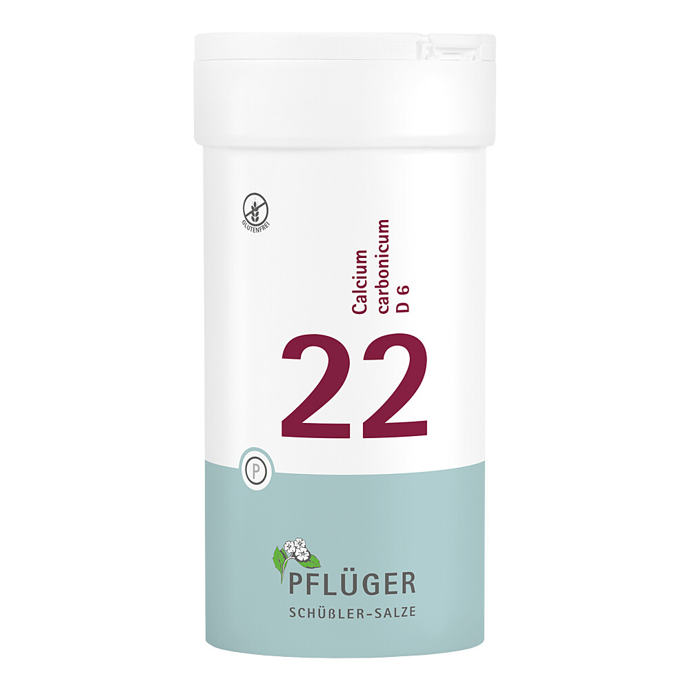 BIOCHEMIE Pflüger 22 Calcium carbonicum D 6 Tabl. Abbildung für BIOCHEMIE Pflüger 22 Calcium carbonicum D 6 Tabl.