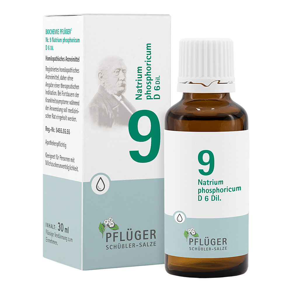 BIOCHEMIE Pflüger 9 Natrium phosphoricum D 6 Tro. Abbildung für BIOCHEMIE Pflüger 9 Natrium phosphoricum D 6 Tro.