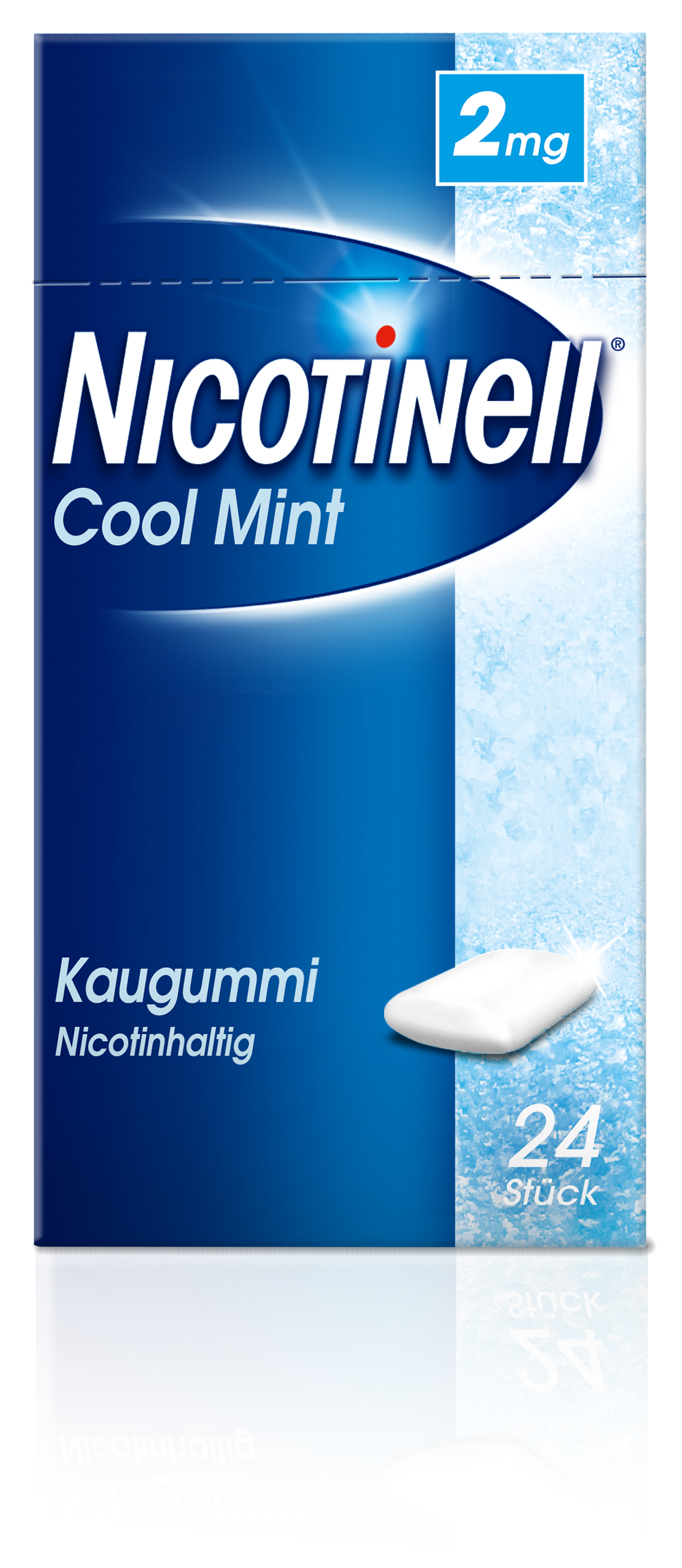 NICOTINELL Kaugummi Cool Mint 2 mg Abbildung für NICOTINELL Kaugummi Cool Mint 2 mg