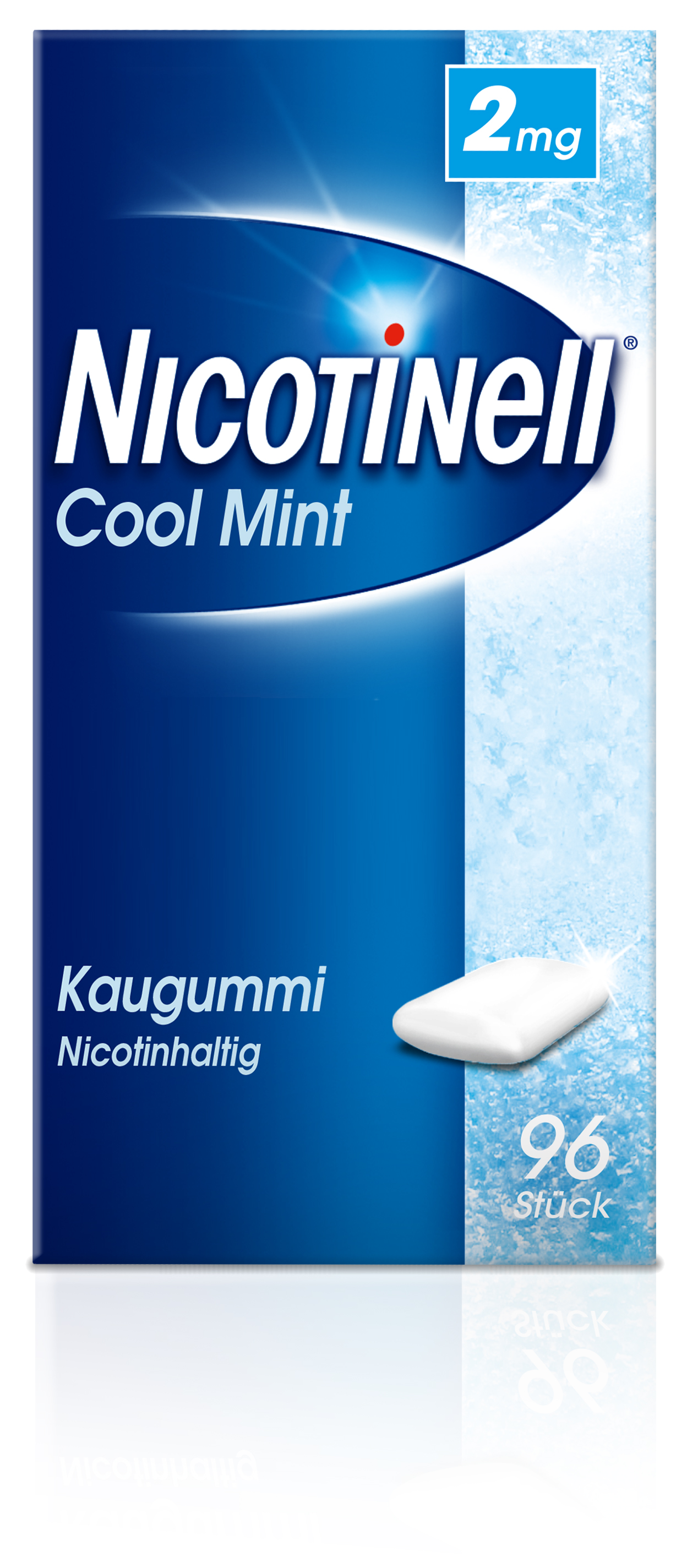 NICOTINELL Kaugummi Cool Mint 2 mg Abbildung für NICOTINELL Kaugummi Cool Mint 2 mg