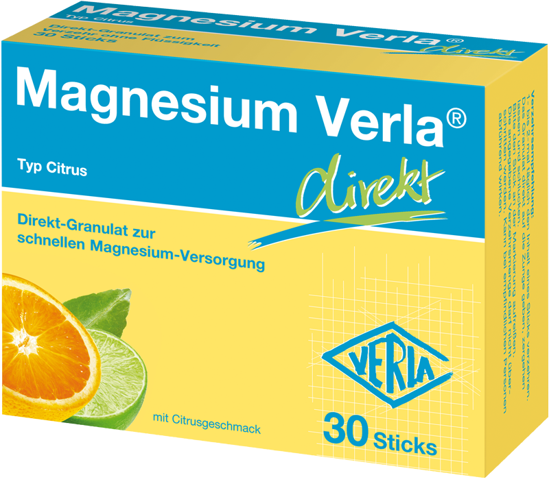 Magnesium Verla® direkt Typ Citrus Abbildung für Magnesium Verla® direkt Typ Citrus