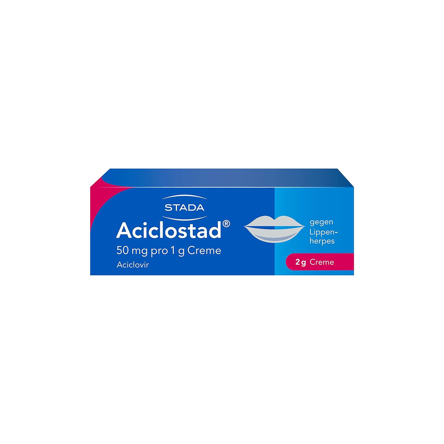 ACICLOSTAD Creme gegen Lippenherpes Abbildung für ACICLOSTAD Creme gegen Lippenherpes