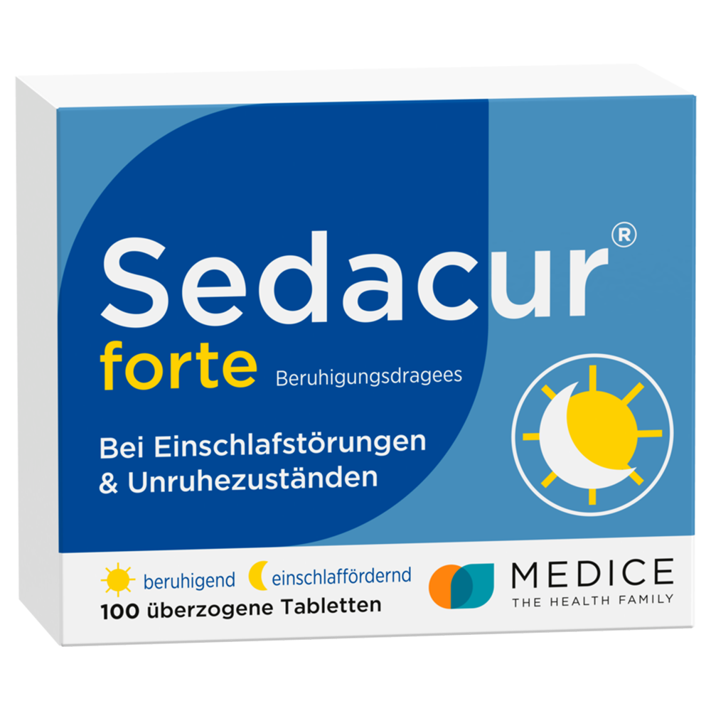 SEDACUR forte Beruhigungsdragees Abbildung für SEDACUR forte Beruhigungsdragees