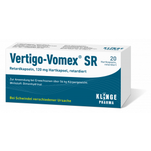 VERTIGO-VOMEX SR Retardkapseln Abbildung für VERTIGO-VOMEX SR Retardkapseln