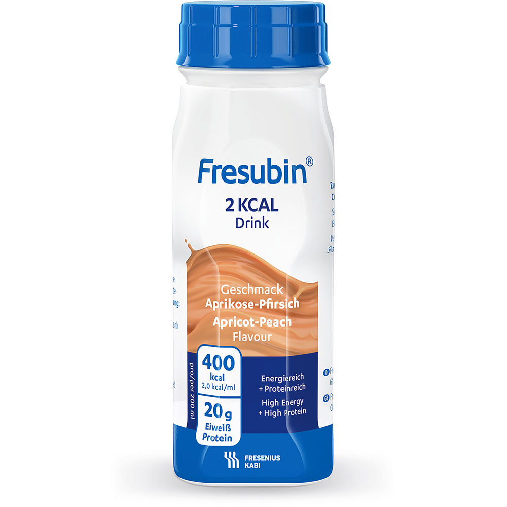 FRESUBIN 2 kcal DRINK Aprikose Pfirsich Trinkfl. Abbildung für FRESUBIN 2 kcal DRINK Aprikose Pfirsich Trinkfl.