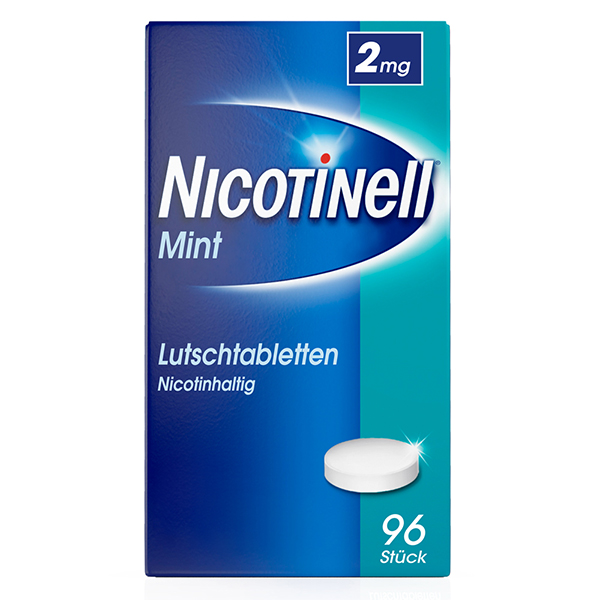 NICOTINELL Lutschtabletten 2 mg Mint Abbildung für NICOTINELL Lutschtabletten 2 mg Mint