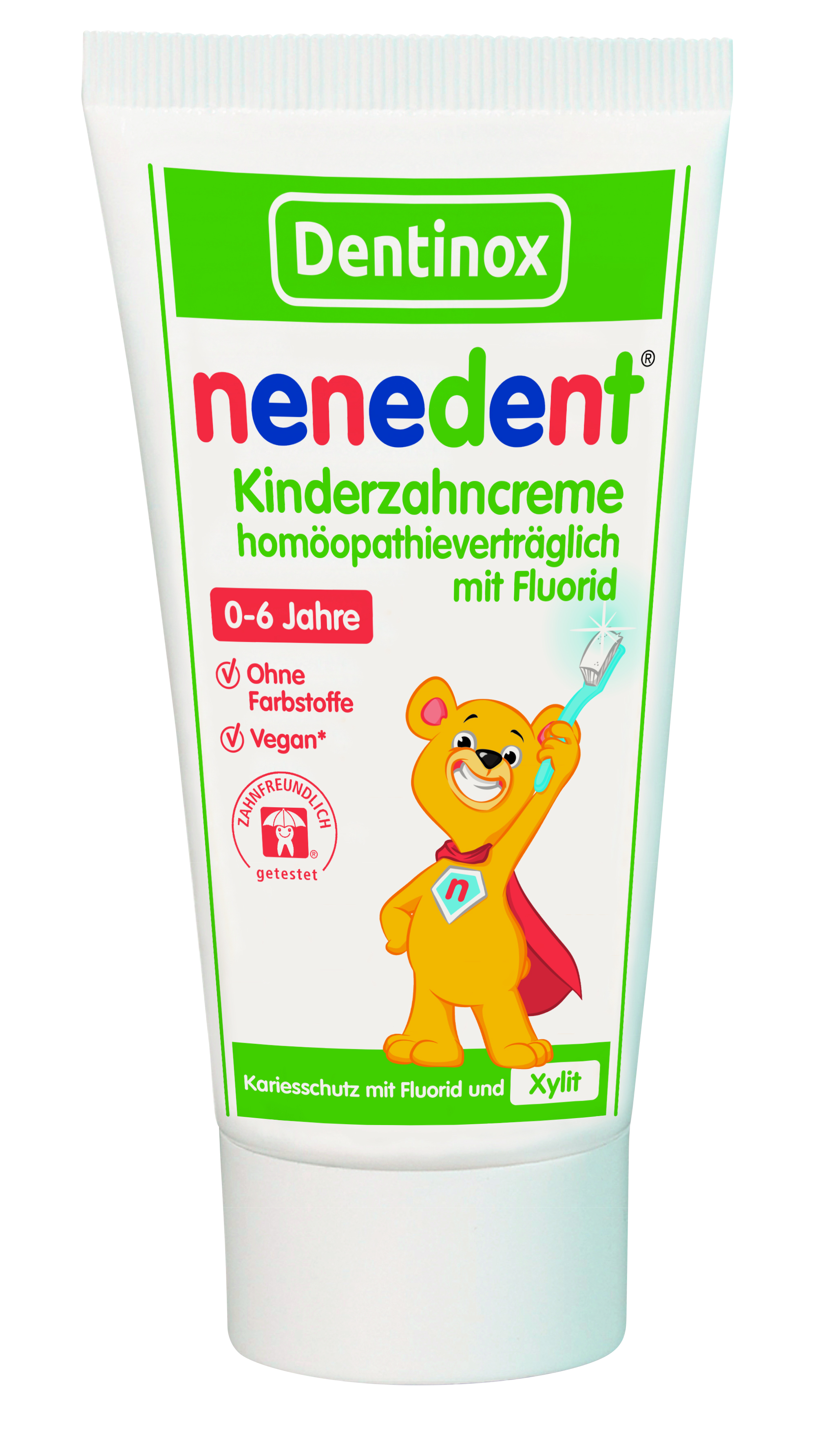 NENEDENT Kinderzahncreme homöop.Vertr.m.Fluor. Abbildung für NENEDENT Kinderzahncreme homöop.Vertr.m.Fluor.