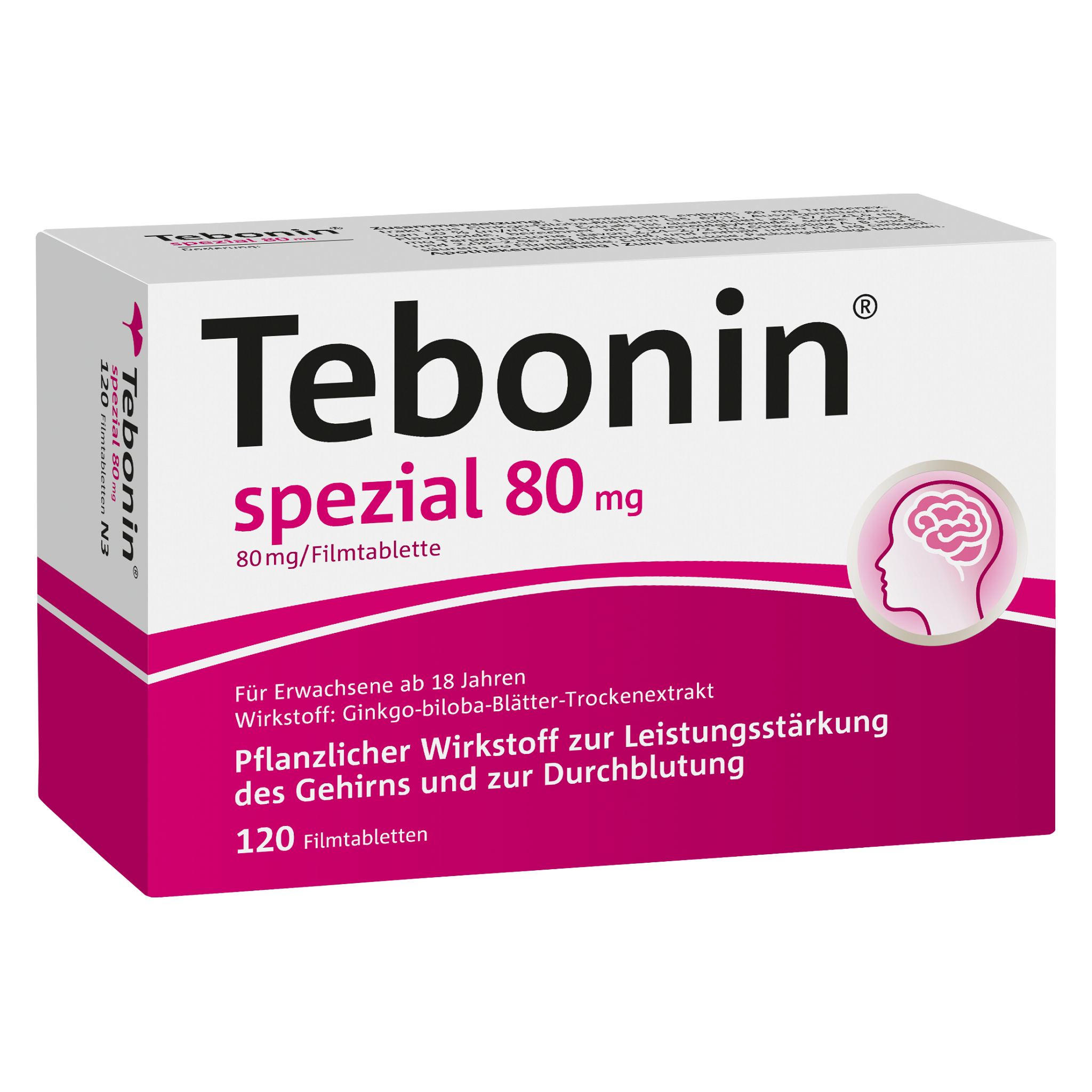 TEBONIN spezial 80 mg Filmtabletten Abbildung für TEBONIN spezial 80 mg Filmtabletten