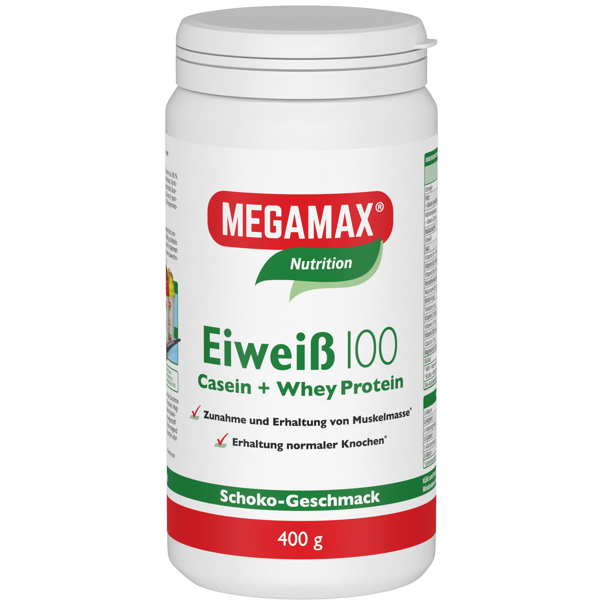 EIWEISS 100 Schoko Megamax Pulver Abbildung für EIWEISS 100 Schoko Megamax Pulver