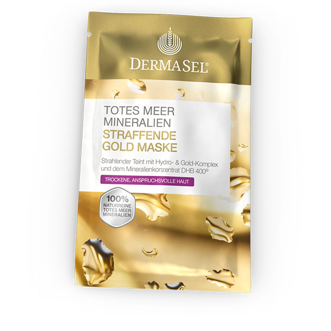 DERMASEL Maske Gold EXKLUSIV Abbildung für DERMASEL Maske Gold EXKLUSIV