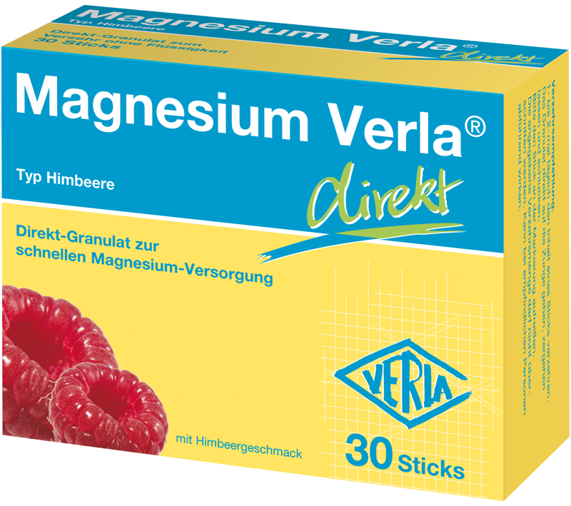 Magnesium Verla® direkt Typ Himbeere Abbildung für Magnesium Verla® direkt Typ Himbeere