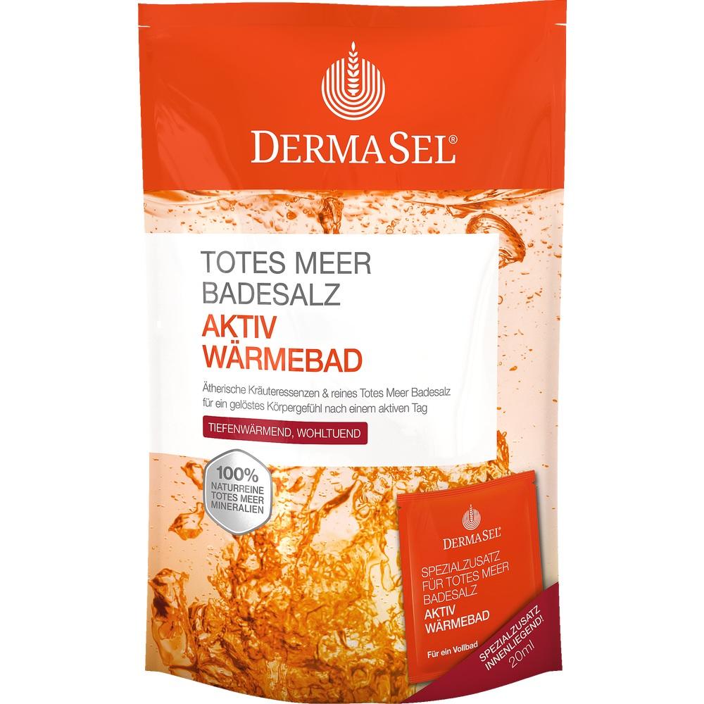 DERMASEL Totes Meer Badesalz+Aktiv Wärme SPA Abbildung für DERMASEL Totes Meer Badesalz+Aktiv Wärme SPA