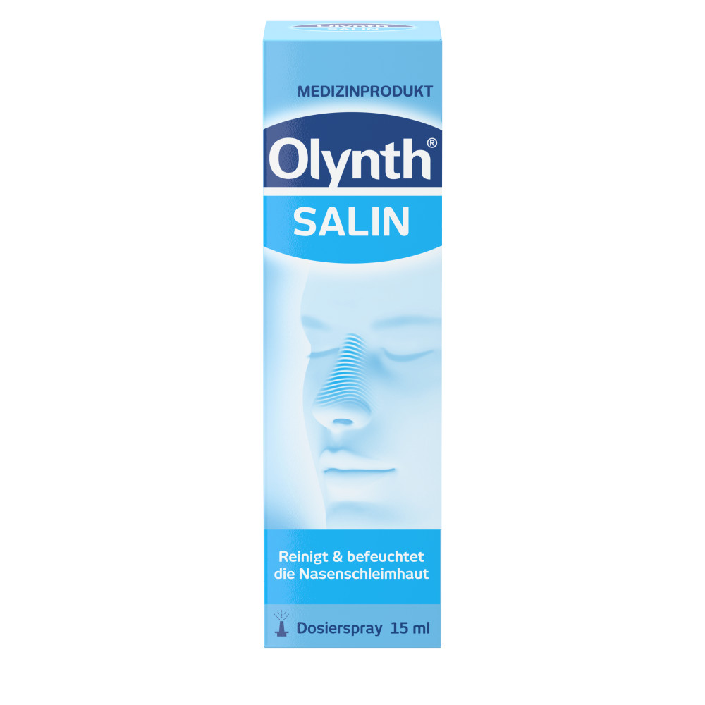 OLYNTH salin Nasendosierspray ohne Konservierungs. Abbildung für OLYNTH salin Nasendosierspray ohne Konservierungs.