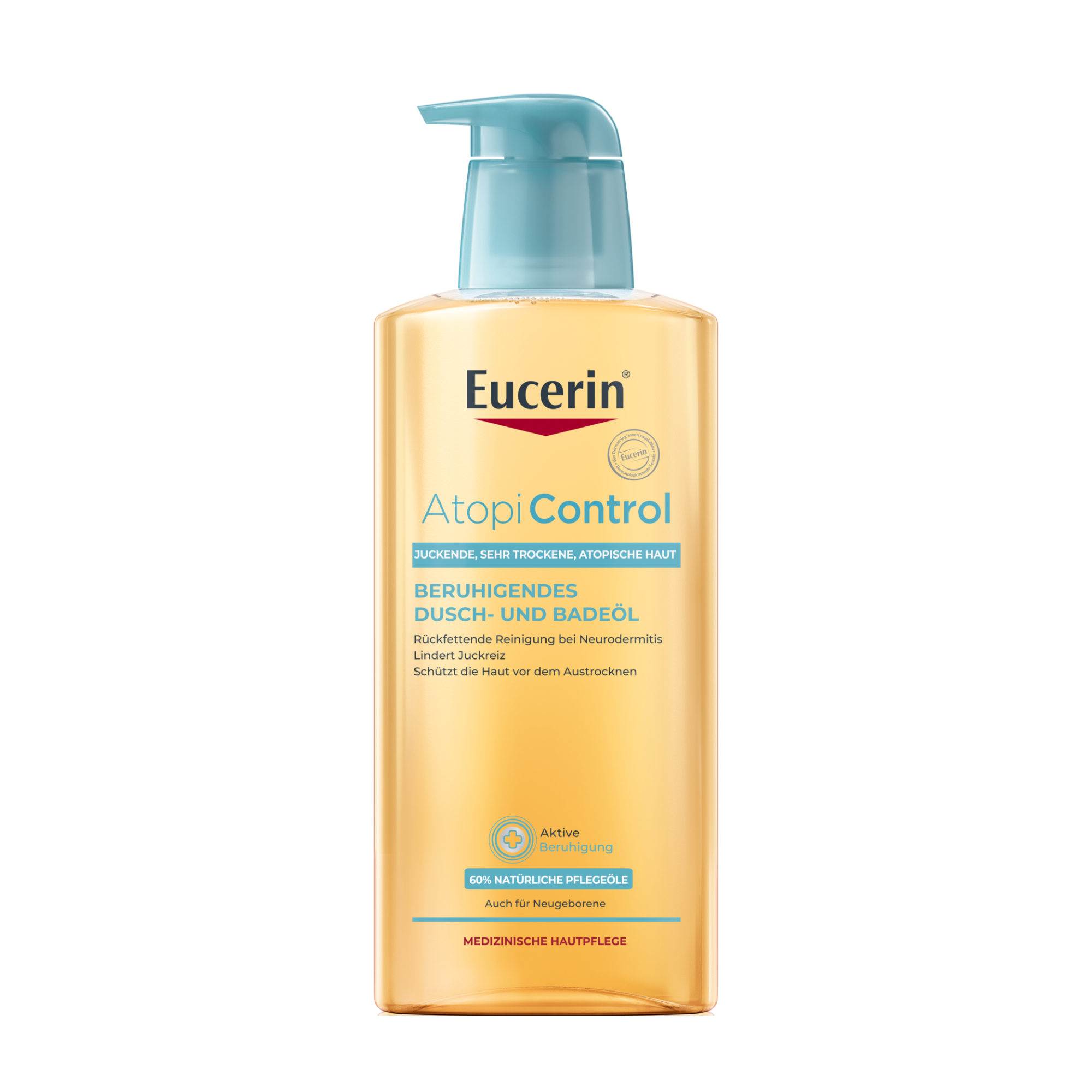 EUCERIN AtopiControl Dusch- und Badeöl Abbildung für EUCERIN AtopiControl Dusch- und Badeöl