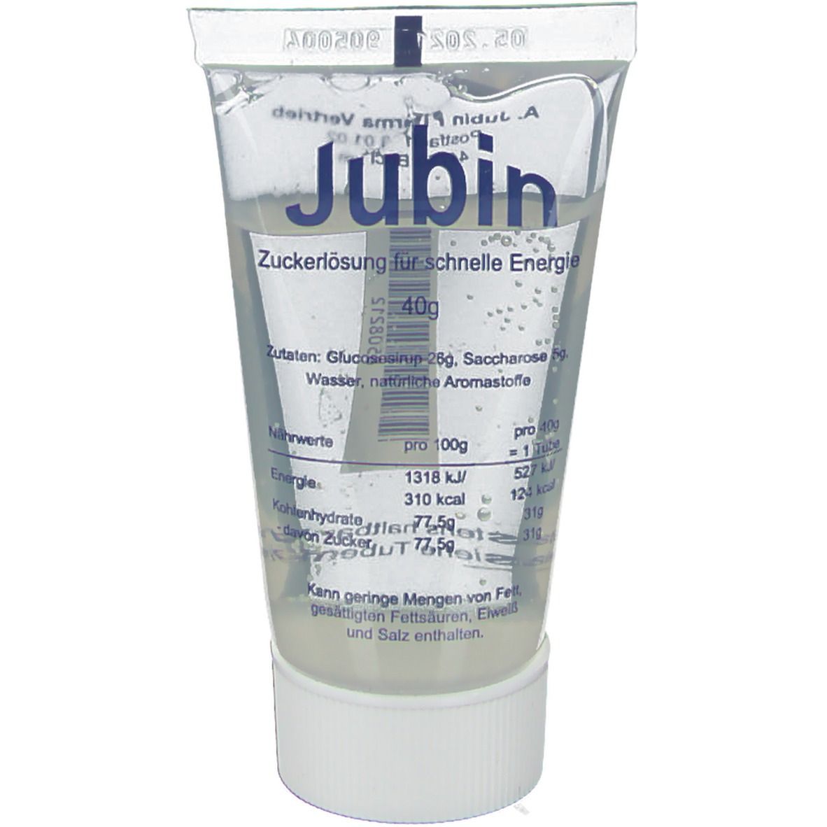 JUBIN Zuckerlösung schnelle Energie Abbildung für JUBIN Zuckerlösung schnelle Energie