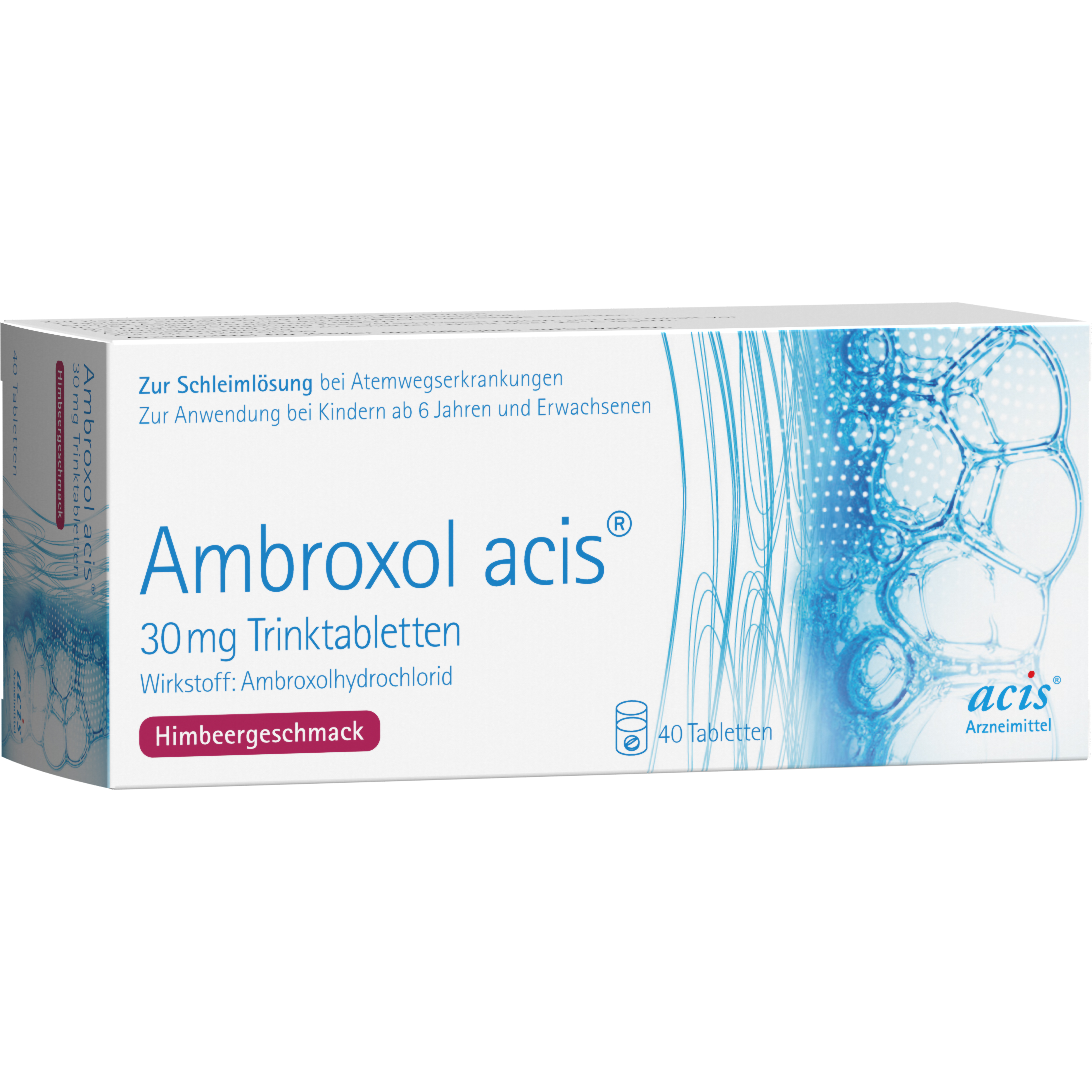 AMBROXOL acis 30 mg Trinktabletten Abbildung für AMBROXOL acis 30 mg Trinktabletten