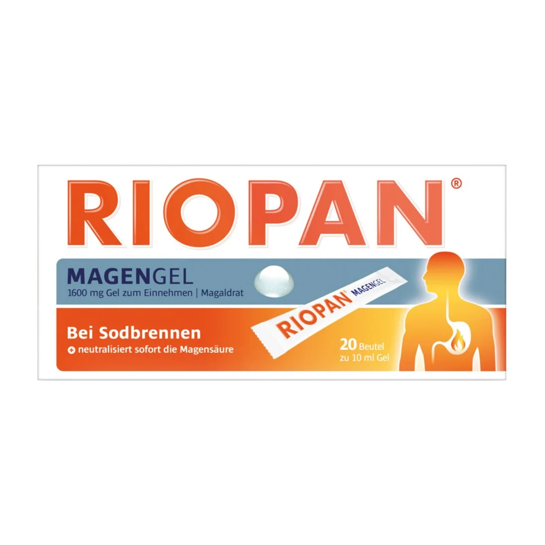 RIOPAN Magen Gel Stick-Pack bei Sodbrennen Abbildung für RIOPAN Magen Gel Stick-Pack bei Sodbrennen
