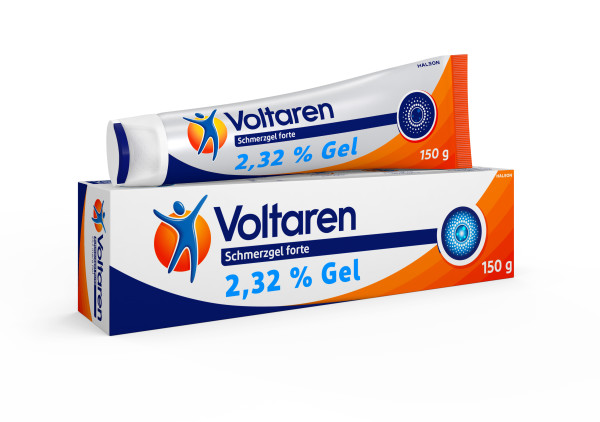 Voltaren Schmerzgel forte 23,2 mg/g Gel mit Diclofenac Abbildung für Voltaren Schmerzgel forte 23,2 mg/g Gel mit Diclofenac