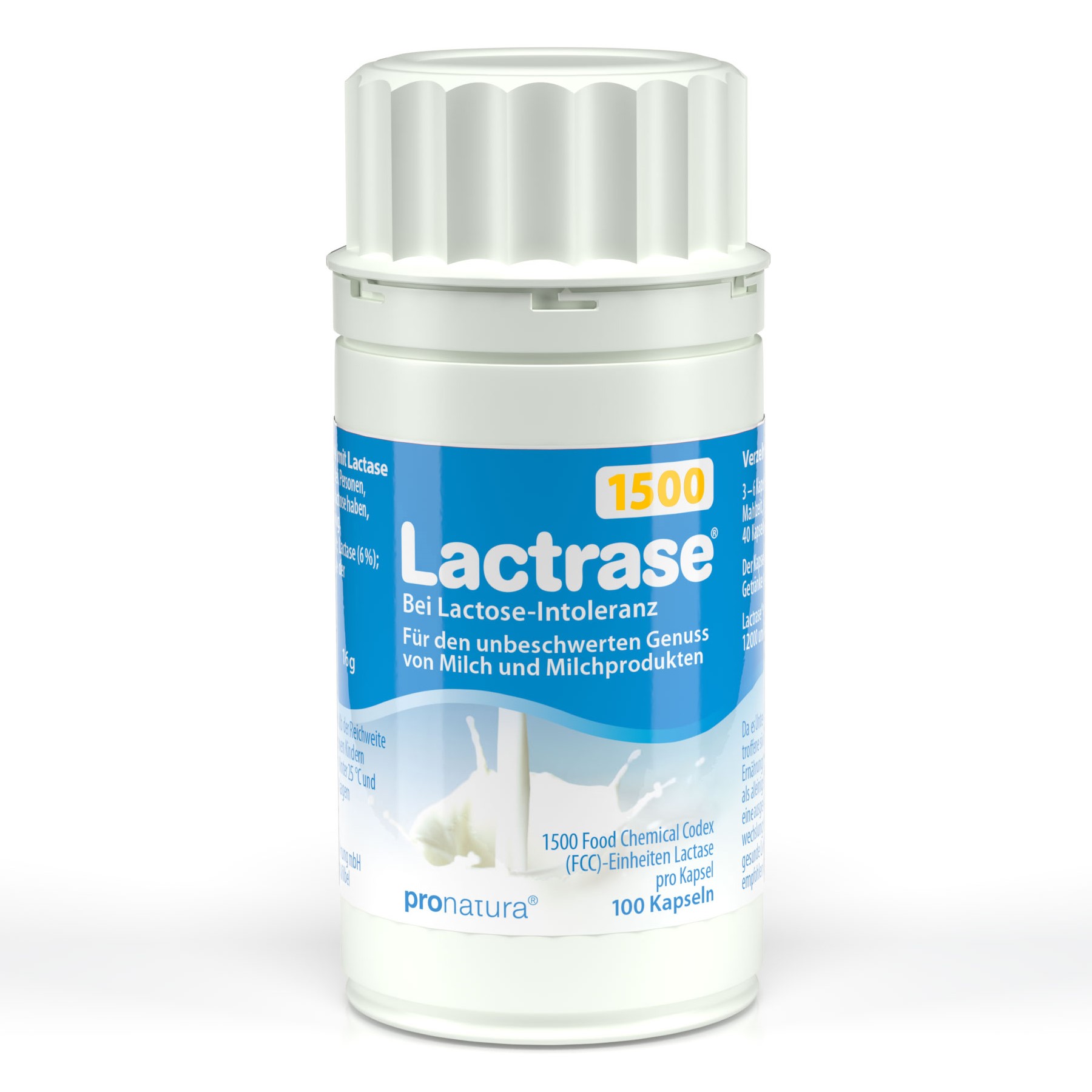 LACTRASE 1.500 FCC Kapseln Abbildung für LACTRASE 1.500 FCC Kapseln