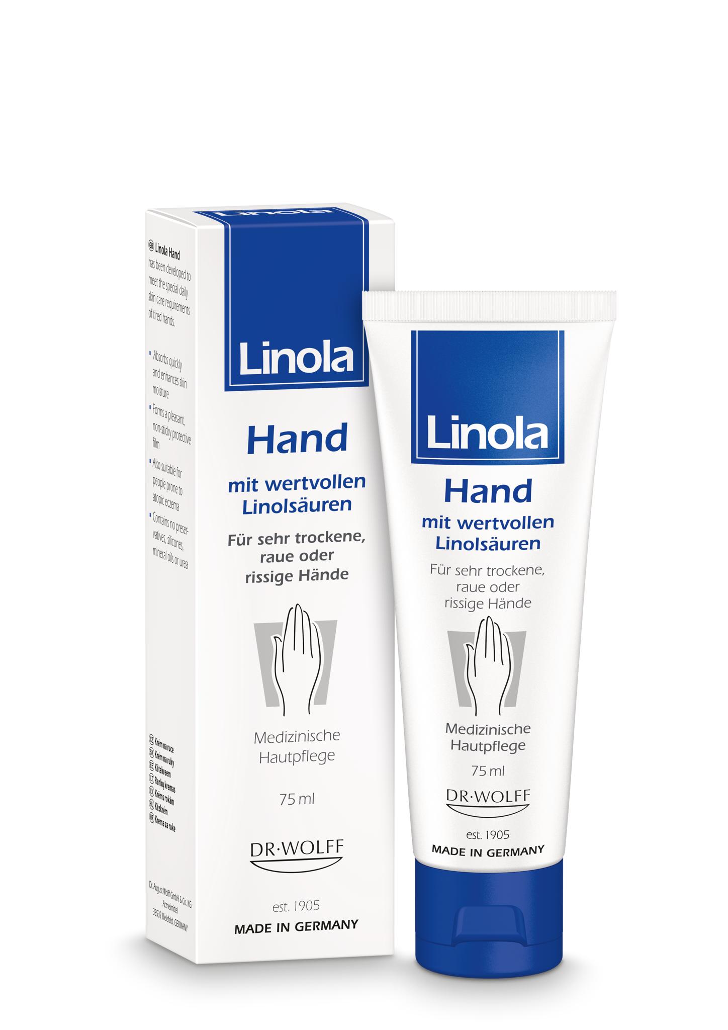 LINOLA Hand Creme Abbildung für LINOLA Hand Creme