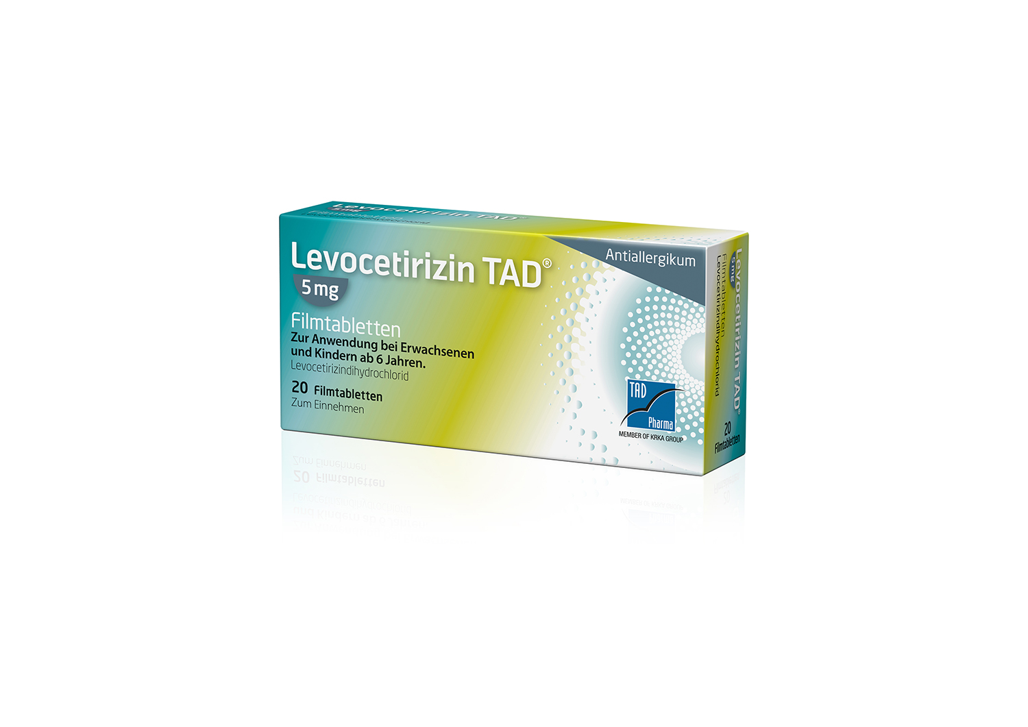 LEVOCETIRIZIN TAD 5 mg Filmtabletten Abbildung für LEVOCETIRIZIN TAD 5 mg Filmtabletten