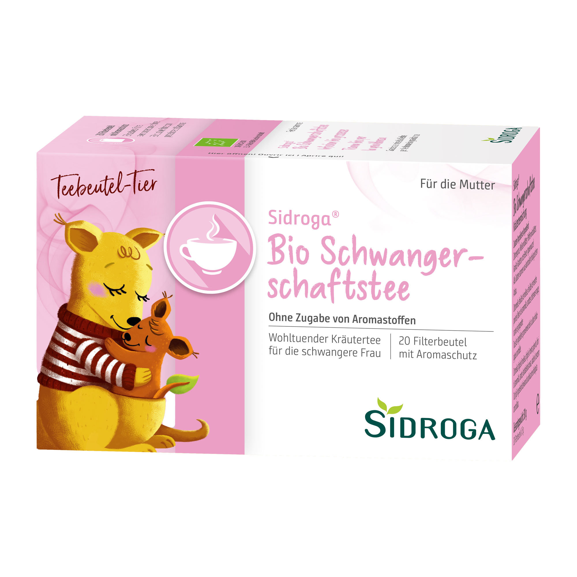 SIDROGA Bio Schwangerschaftstee Filterbeutel Abbildung für SIDROGA Bio Schwangerschaftstee Filterbeutel