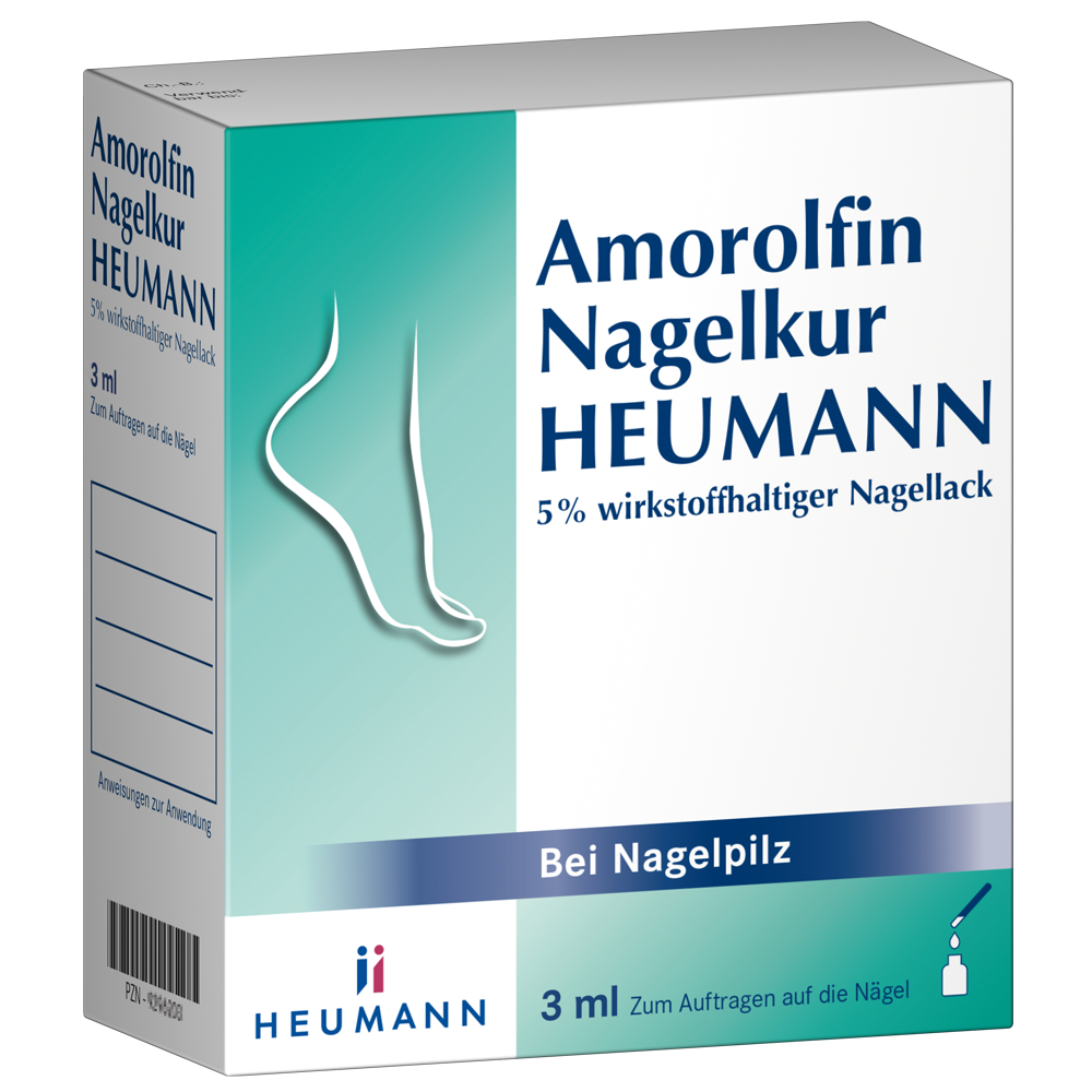 AMOROLFIN Nagelkur Heumann 5% wst.halt.Nagellack Abbildung für AMOROLFIN Nagelkur Heumann 5% wst.halt.Nagellack