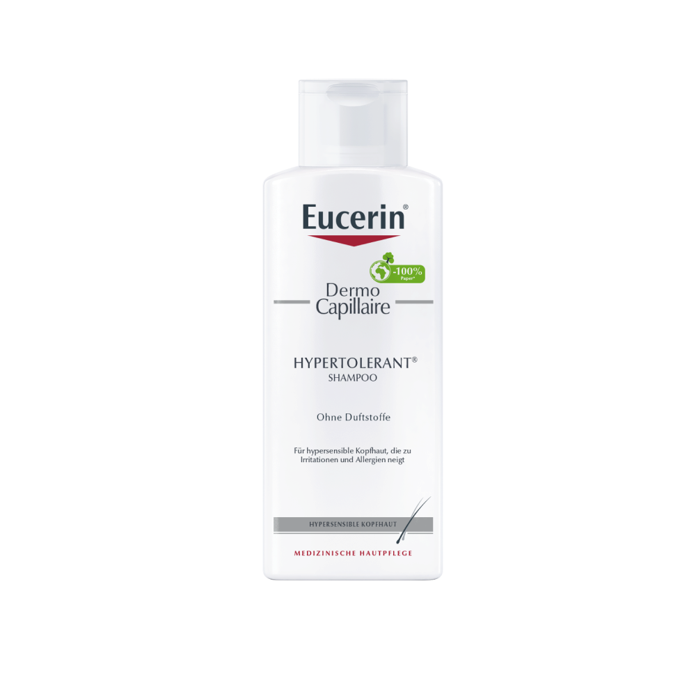 EUCERIN DermoCapillaire hypertolerant Shampoo Abbildung für EUCERIN DermoCapillaire hypertolerant Shampoo