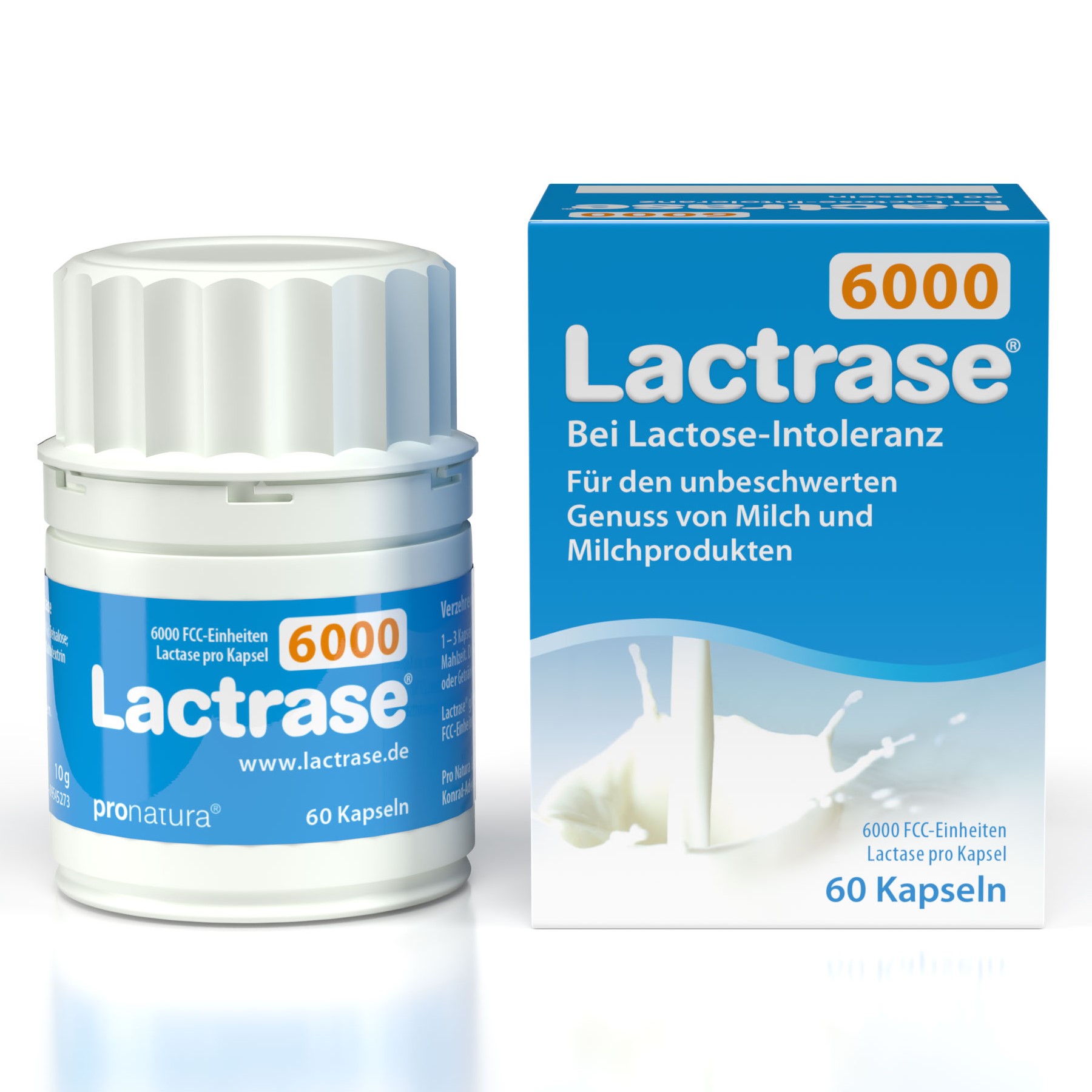 LACTRASE 6.000 FCC Kapseln Abbildung für LACTRASE 6.000 FCC Kapseln