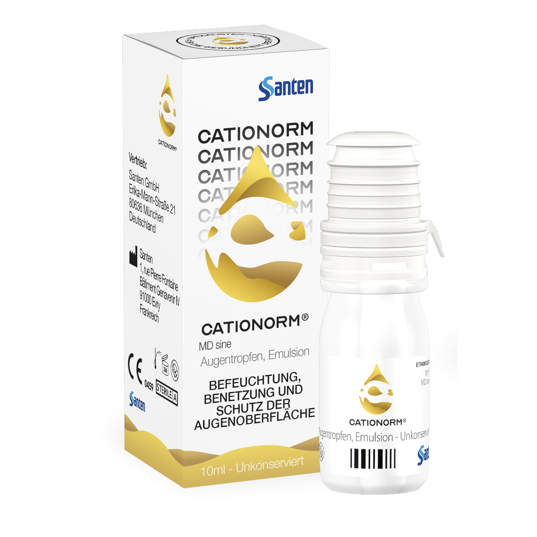 CATIONORM MD sine Augentropfen Abbildung für CATIONORM MD sine Augentropfen