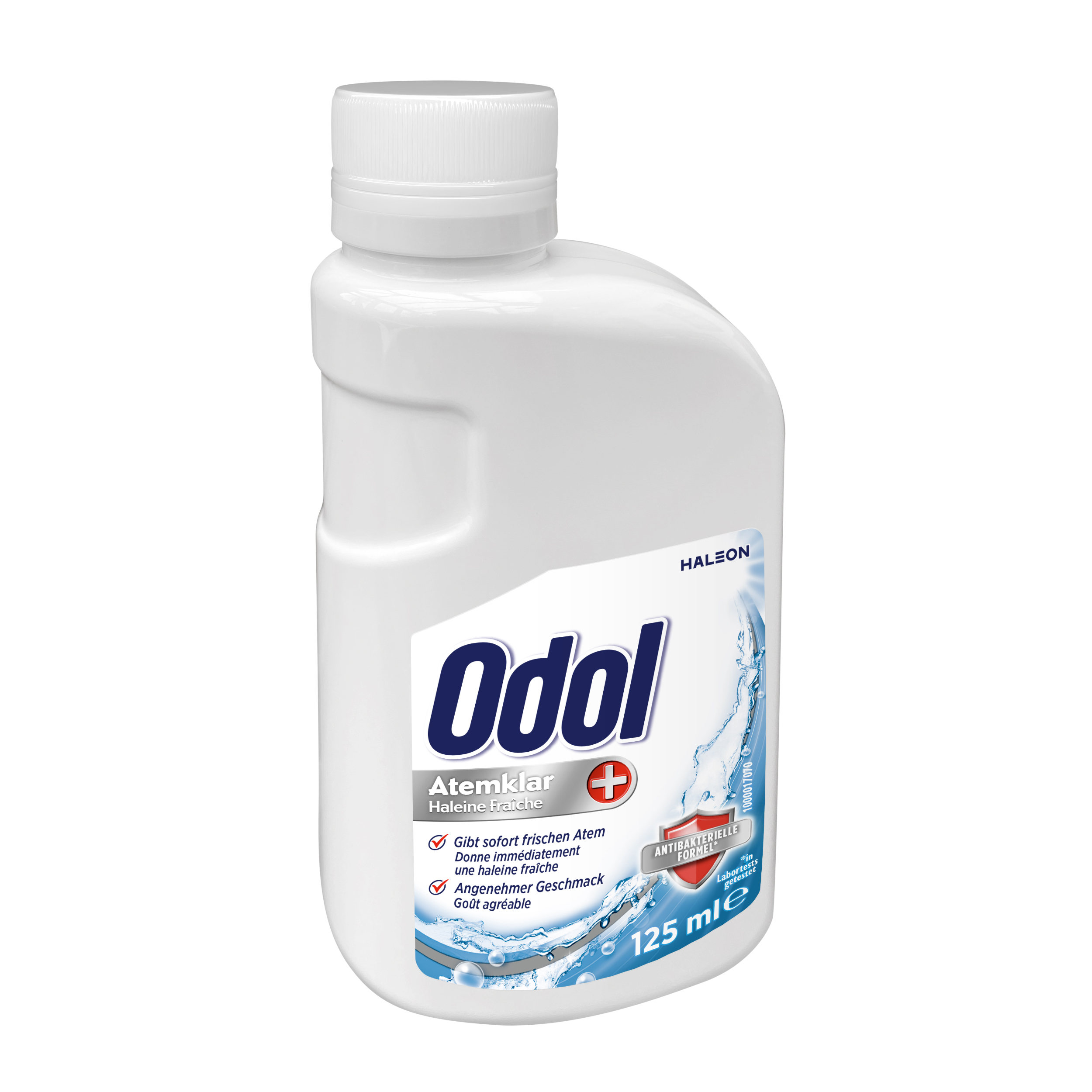 ODOL Mundwasser Atemklar + alkoholfreies Mundwasser Konzentrat Abbildung für ODOL Mundwasser Atemklar + alkoholfreies Mundwasser Konzentrat