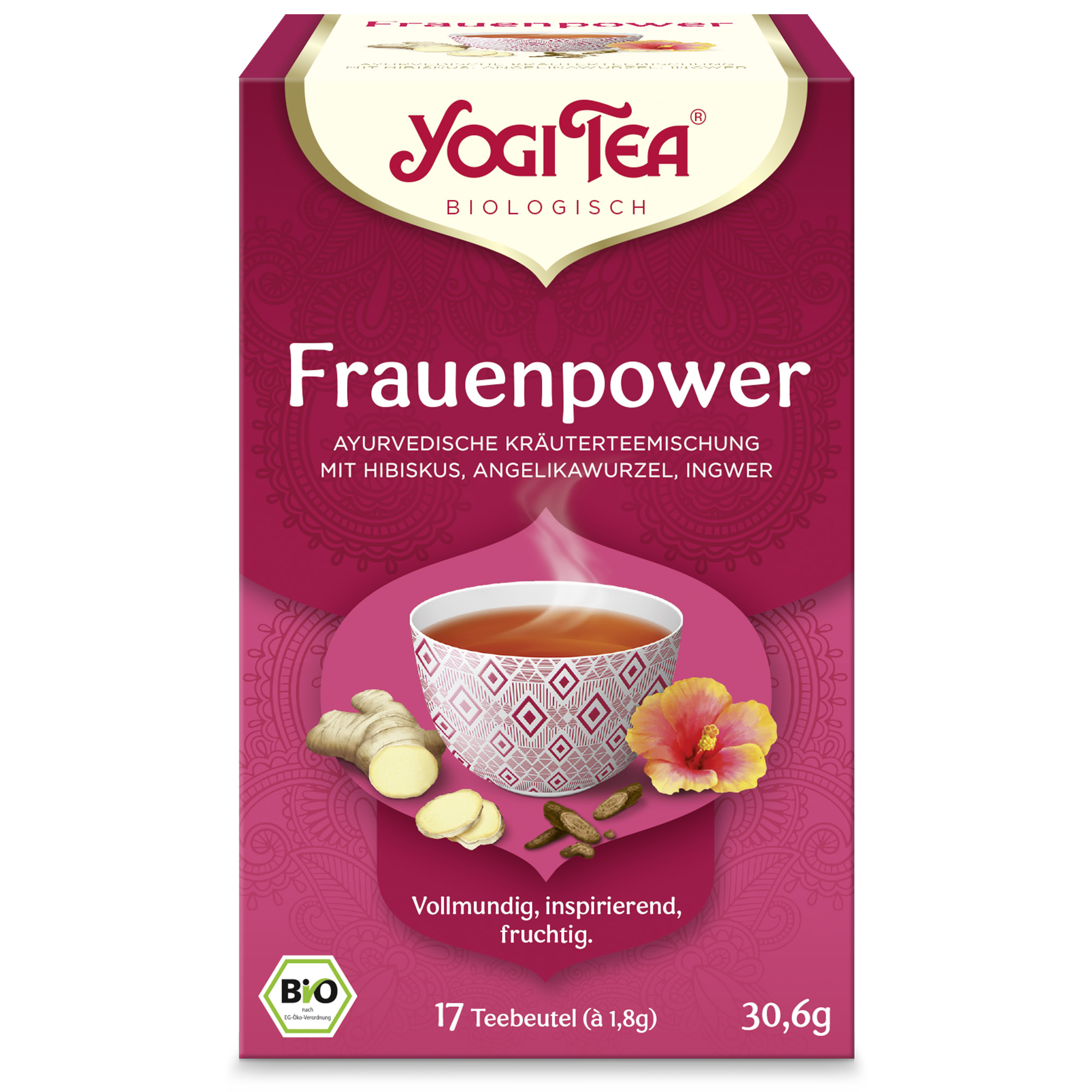 YOGI TEA Frauen Power Bio Filterbeutel Abbildung für YOGI TEA Frauen Power Bio Filterbeutel