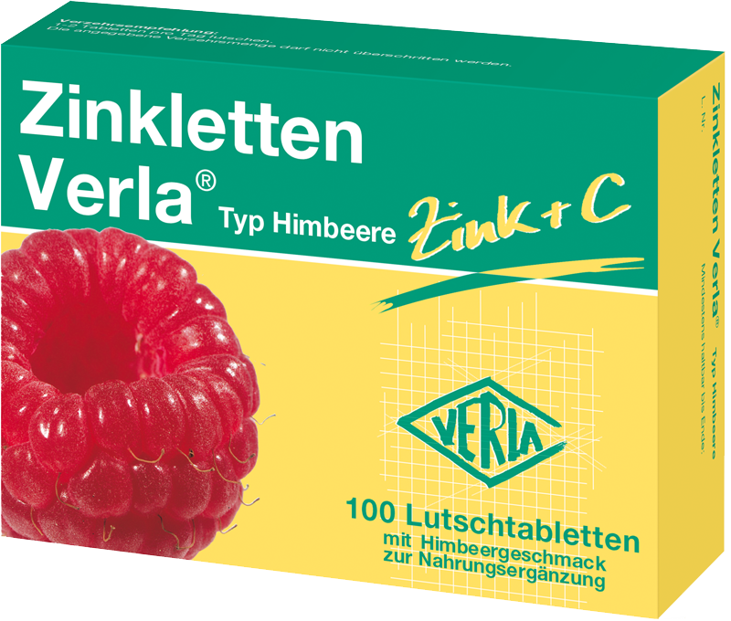 Zinkletten Verla® Typ Himbeere Abbildung für Zinkletten Verla® Typ Himbeere