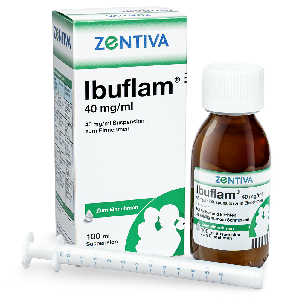 IBUFLAM 40 mg/ml Ibuprofen Suspension zum Einnehmen Abbildung für IBUFLAM 40 mg/ml Ibuprofen Suspension zum Einnehmen