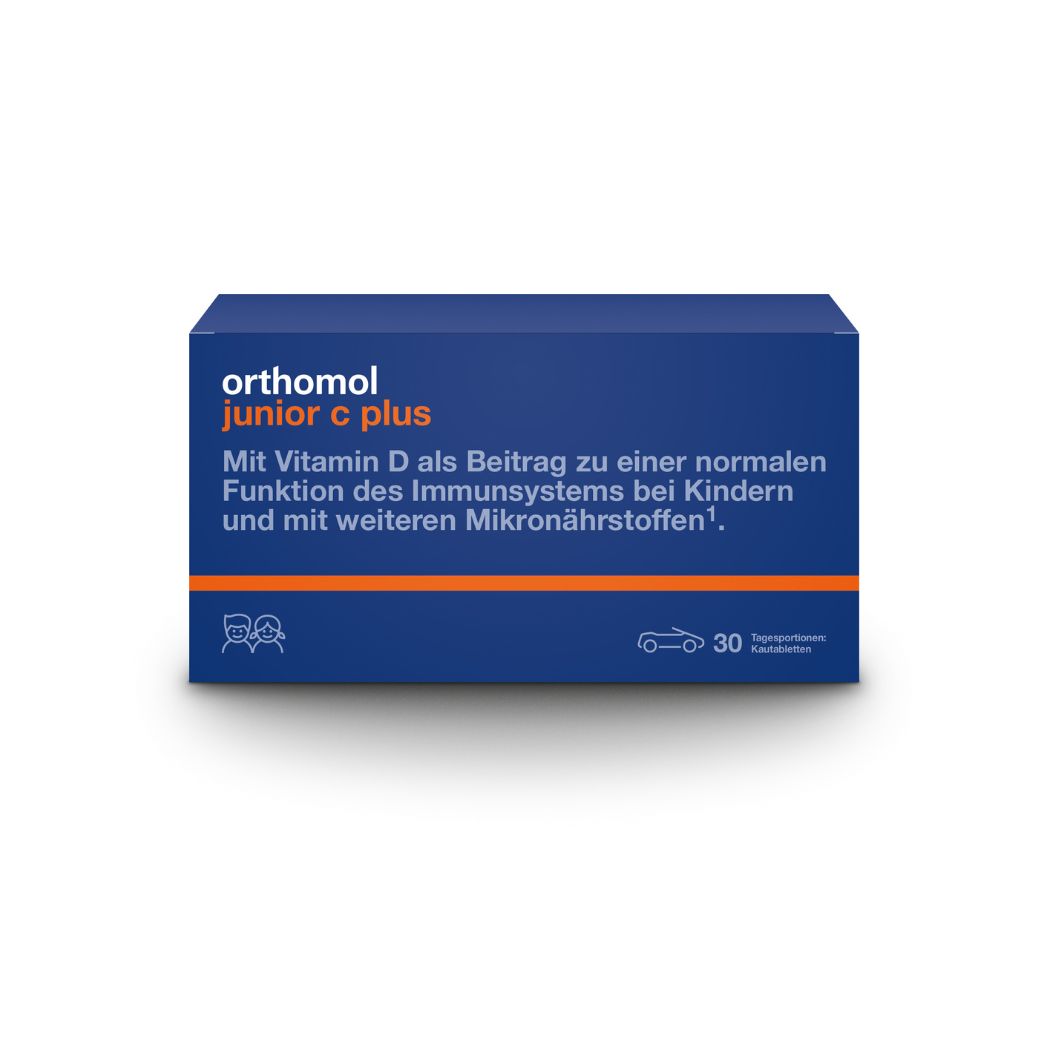 ORTHOMOL Junior C plus Kautabl.Waldfrucht Abbildung für ORTHOMOL Junior C plus Kautabl.Waldfrucht