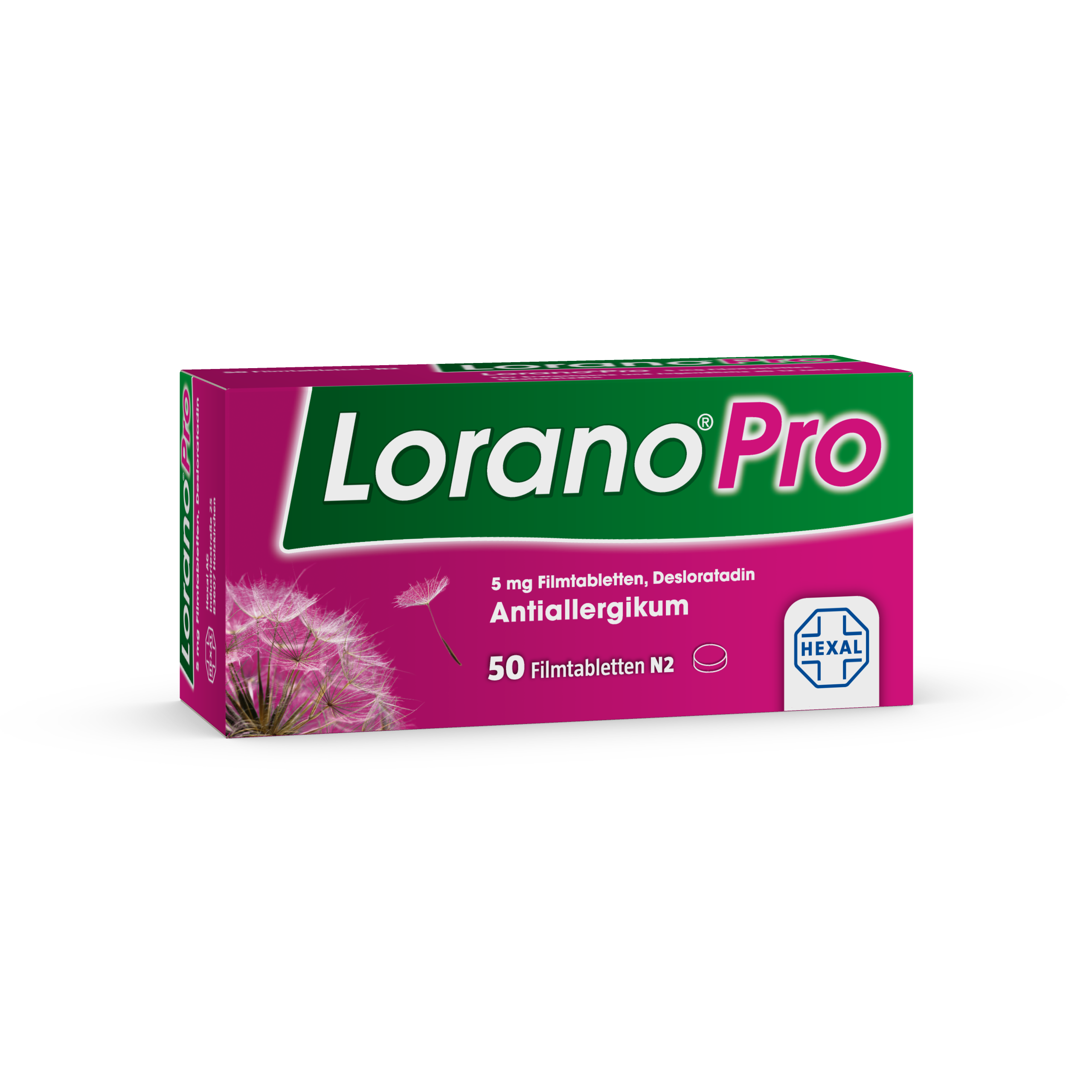 LORANOPRO 5 mg Filmtabletten Abbildung für LORANOPRO 5 mg Filmtabletten