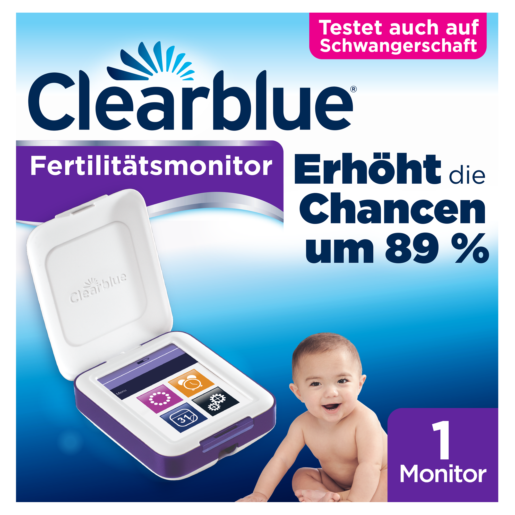CLEARBLUE Fertilitätsmonitor 2.0 Abbildung für CLEARBLUE Fertilitätsmonitor 2.0
