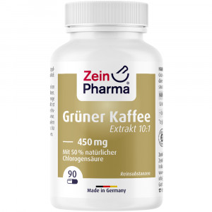 GRÜNER KAFFEE Extrakt 450 mg Kapseln Abbildung für GRÜNER KAFFEE Extrakt 450 mg Kapseln