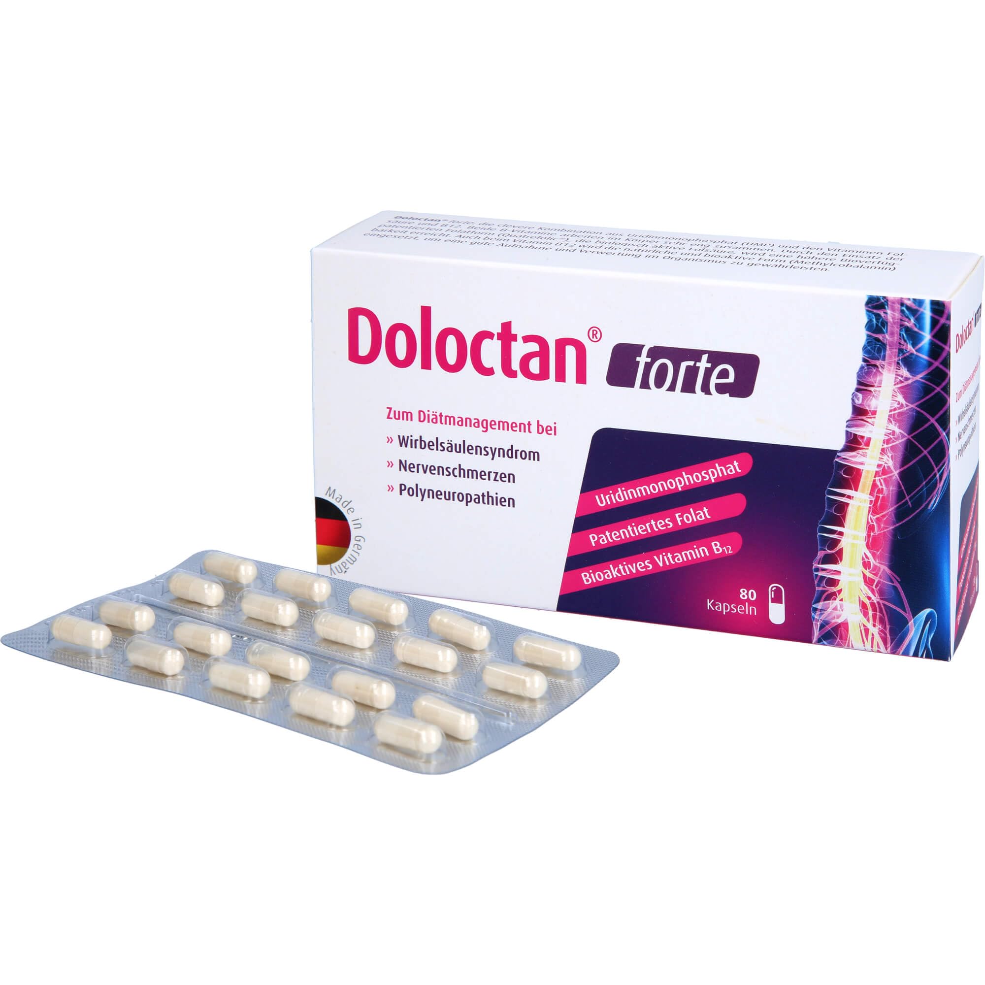 DOLOCTAN forte Kapseln Abbildung für DOLOCTAN forte Kapseln