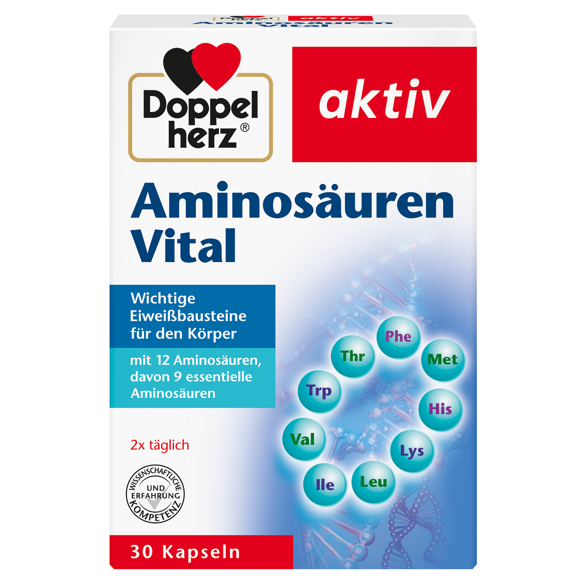 DOPPELHERZ Aminosäuren Vital Kapseln Abbildung für DOPPELHERZ Aminosäuren Vital Kapseln