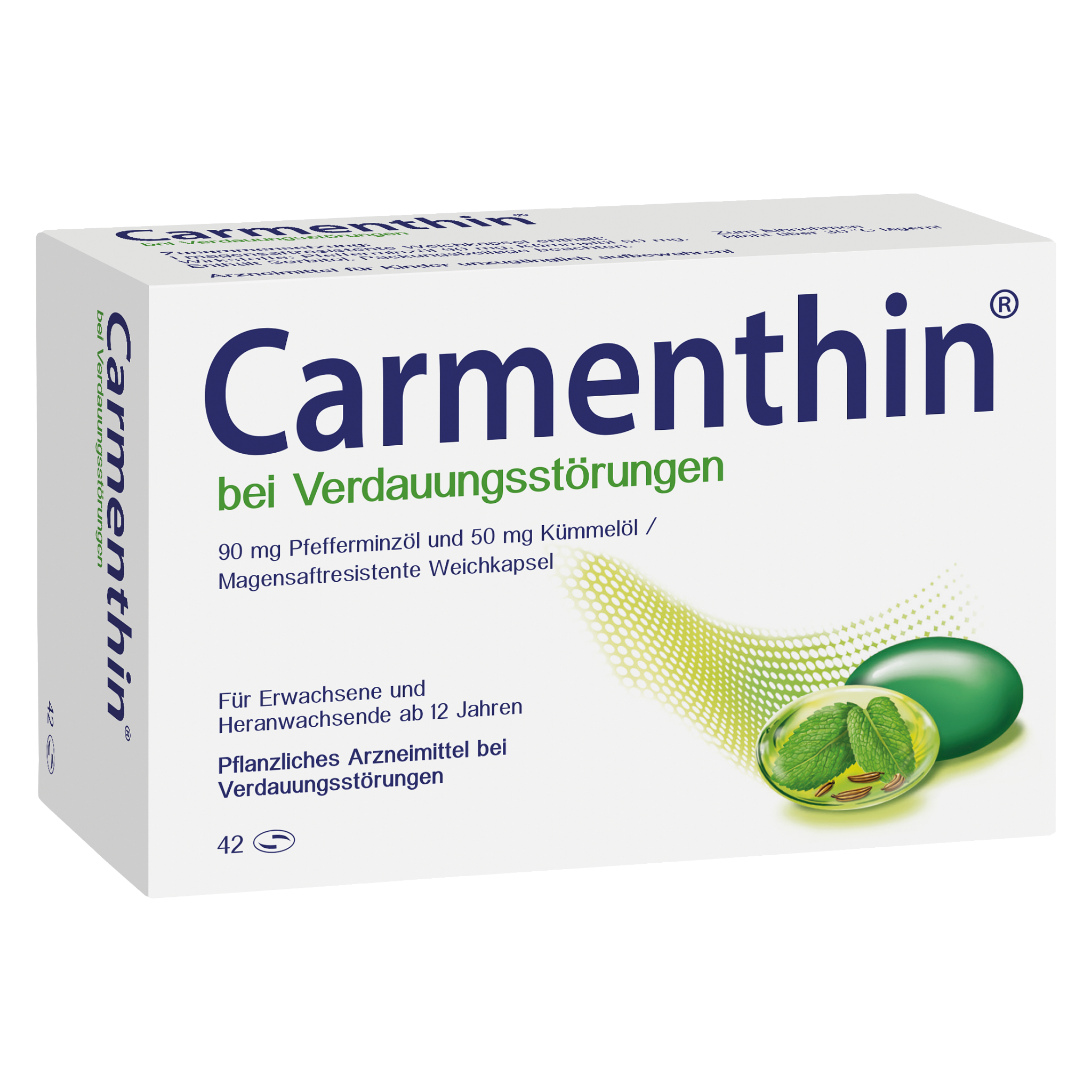 CARMENTHIN bei Verdauungsstörungen msr.Weichkaps. Abbildung für CARMENTHIN bei Verdauungsstörungen msr.Weichkaps.