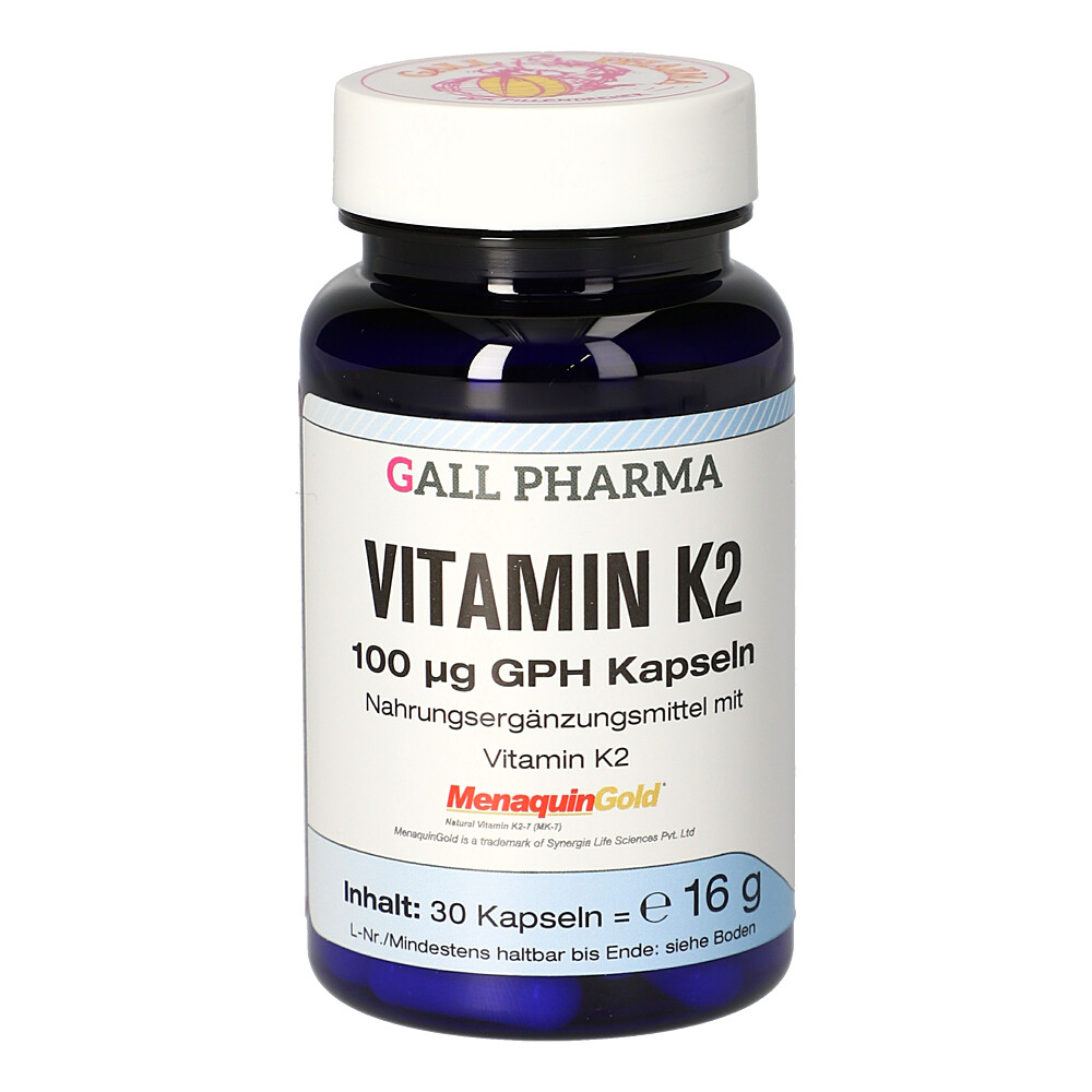 VITAMIN K2 100 μg GPH Kapseln Abbildung für VITAMIN K2 100 μg GPH Kapseln