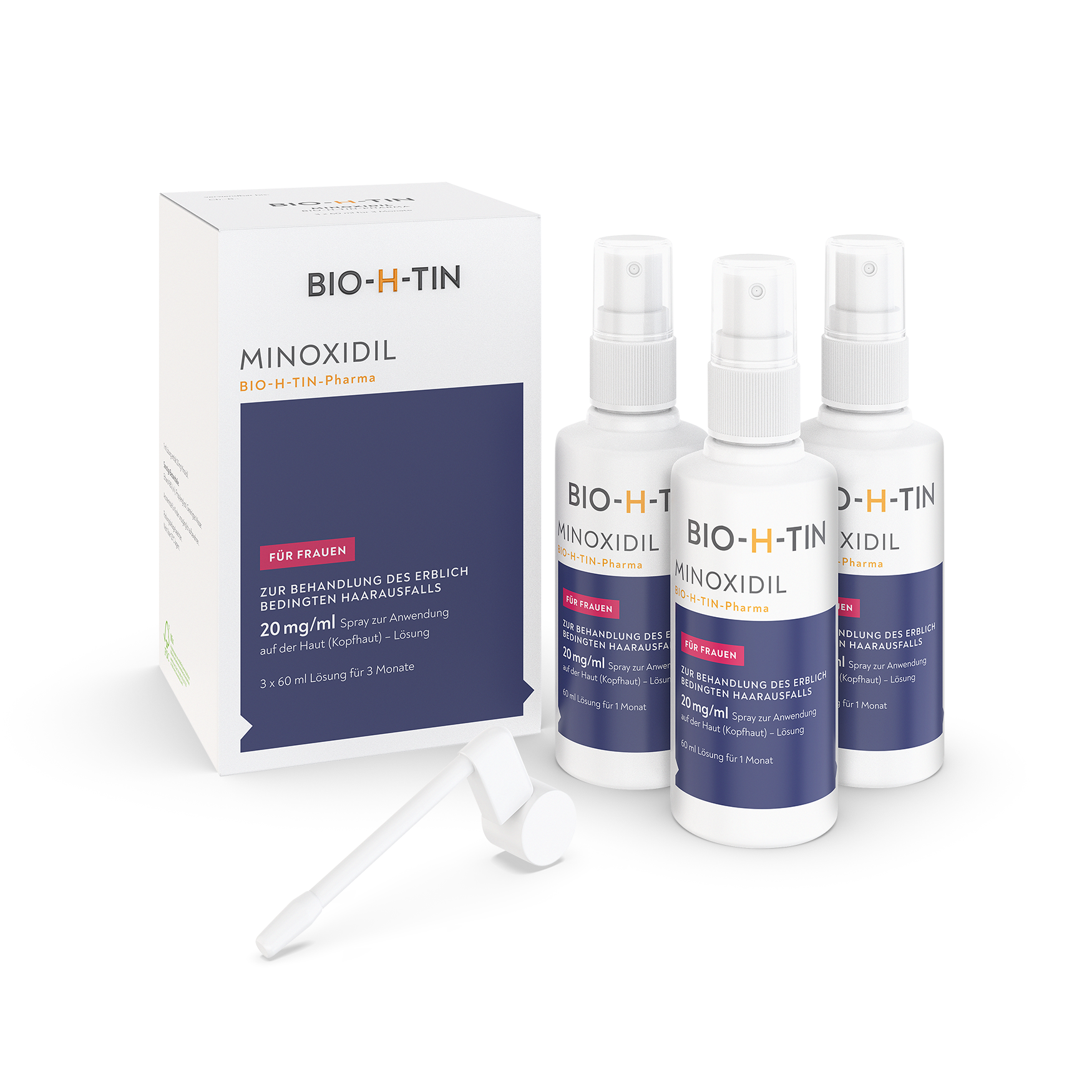 MINOXIDIL BIO-H-TIN® 20 mg/ml Abbildung für MINOXIDIL BIO-H-TIN® 20 mg/ml