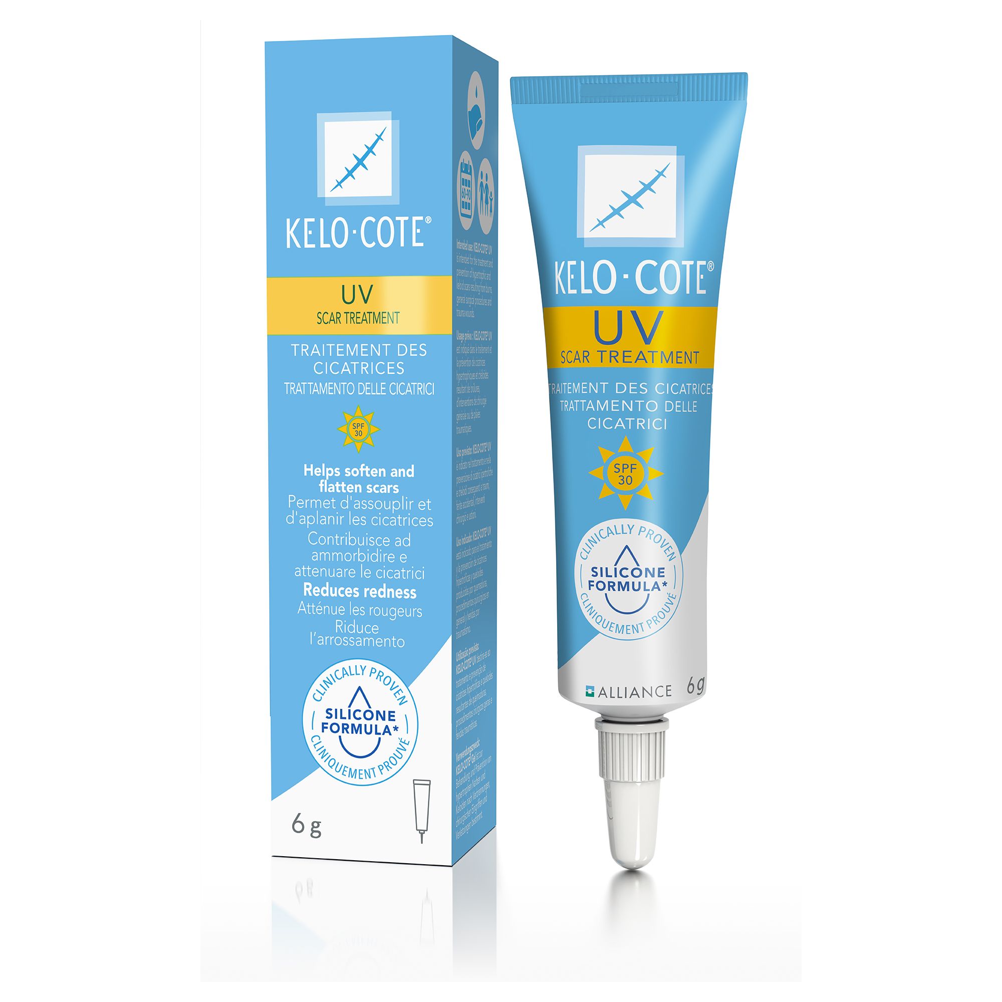 KELO-cote UV Silikon Narbengel LSF 30 Abbildung für KELO-cote UV Silikon Narbengel LSF 30