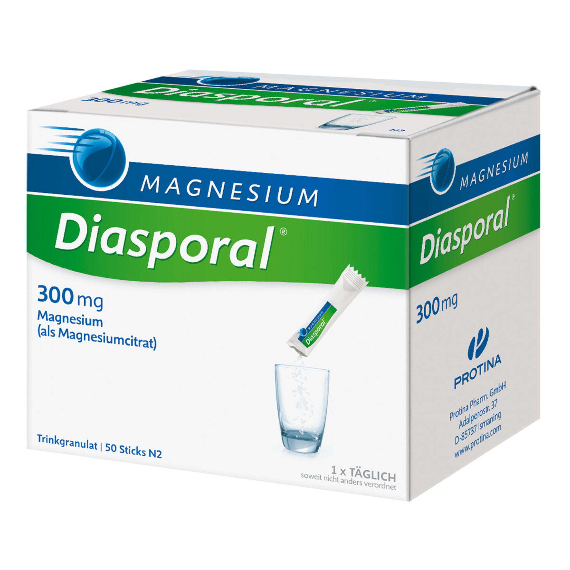MAGNESIUM DIASPORAL 300 mg Granulat Abbildung für MAGNESIUM DIASPORAL 300 mg Granulat