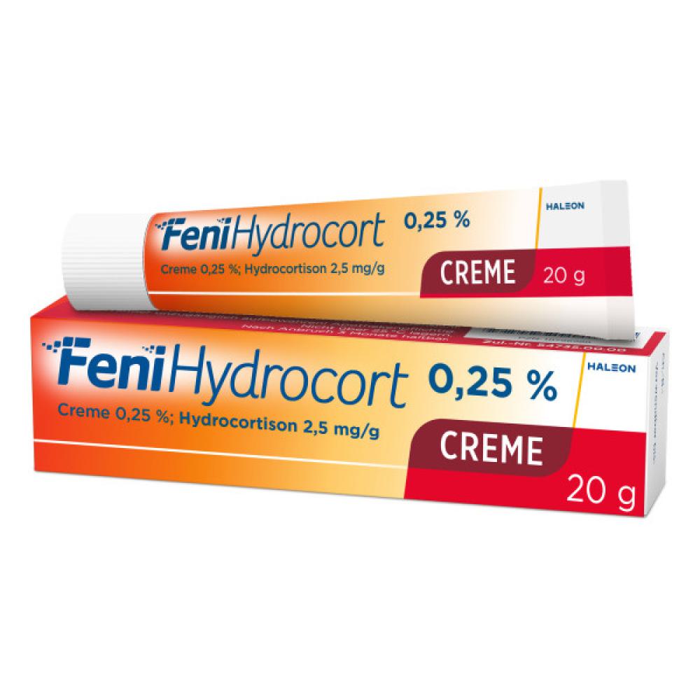 FENIHYDROCORT Creme 0,25% Abbildung für FENIHYDROCORT Creme 0,25%